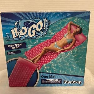 Bestway H2O Go Pool Lounge Pink Float N Roll